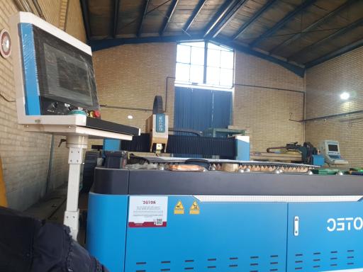 عکس برش لیزر هواگاز پلاسما انصاف