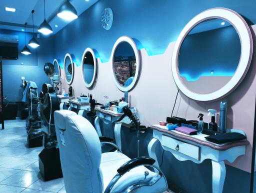 عکس آرایشگاه مردانه سانست