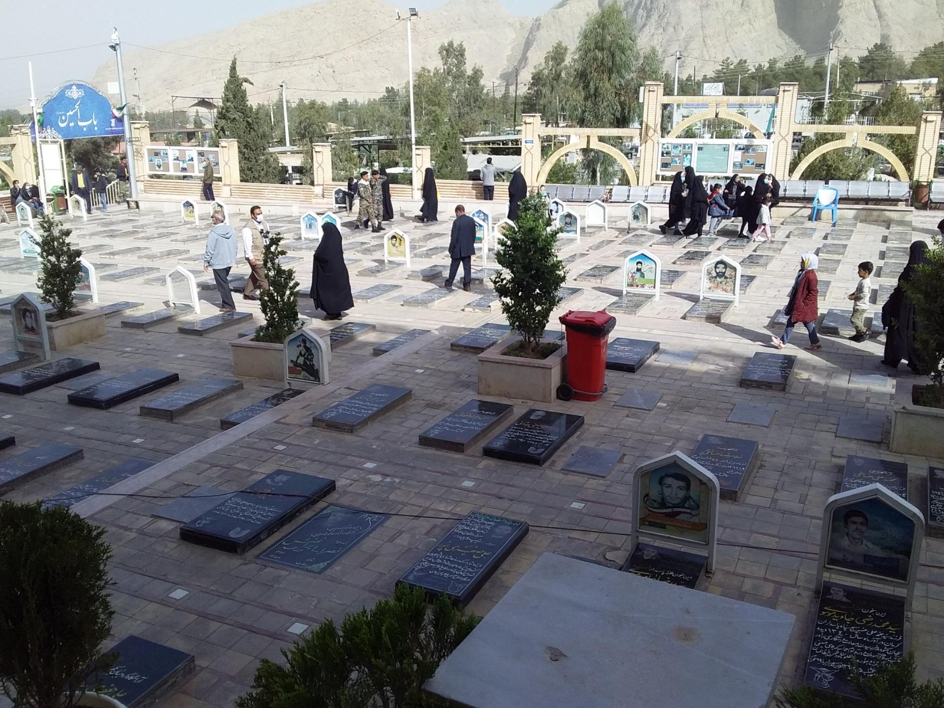 عکس آرامستان کرمان