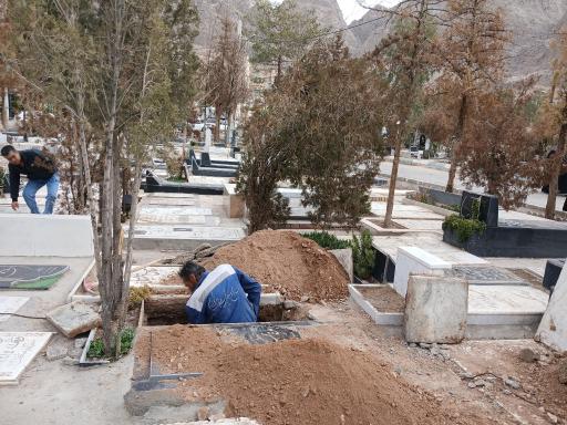 عکس آرامستان کرمان