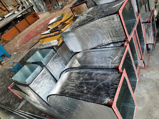 عکس کانال سازی و دریچه کانال کولر قهرمانی