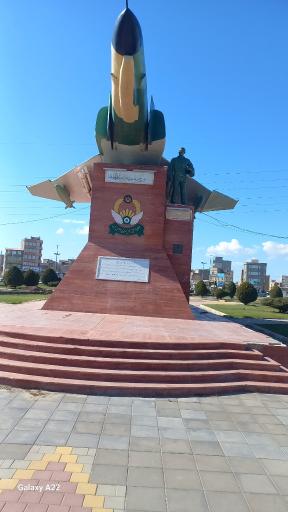 عکس یادبود خلبان شهید غفور جدی