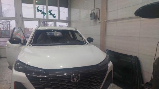 عکس شیشه اتومبیل استاد رحمان احمدی