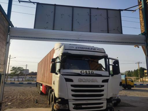 عکس تعمیرات کالیپر چرخ و سیستم باد تریلی