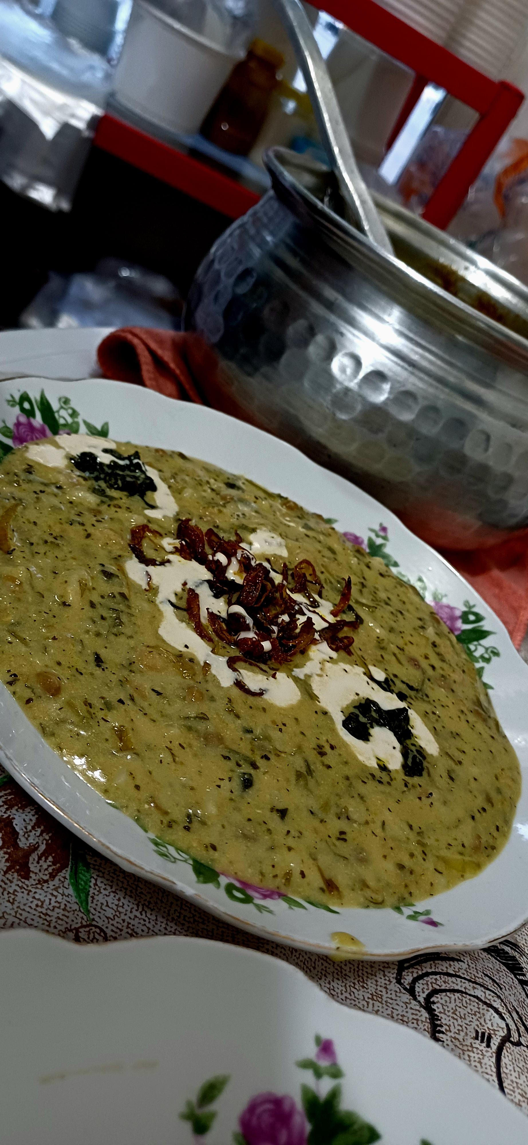 عکس آش و حلیم دارچین