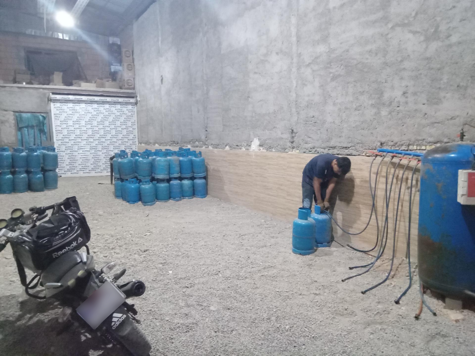 عکس تزریق گاز LPG