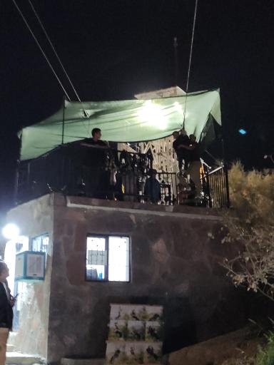 عکس زیپ لاین باغ مشهد