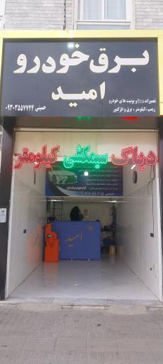 عکس برق خودرو امید