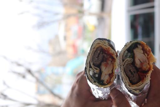 عکس لقمه کباب مستر لقمه 