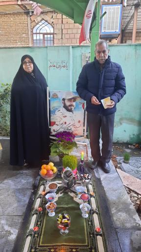 عکس مزار شهید  رضا کارگربرزی