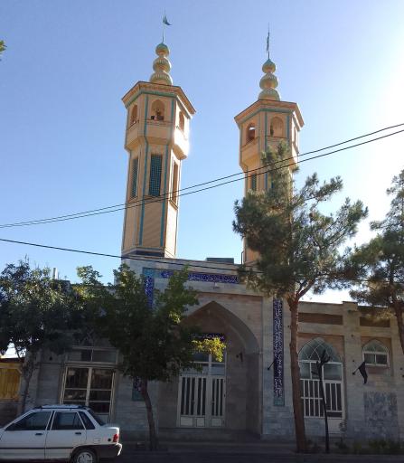 عکس هیئت ابوالفضلی و مسجد صاحب الزمان