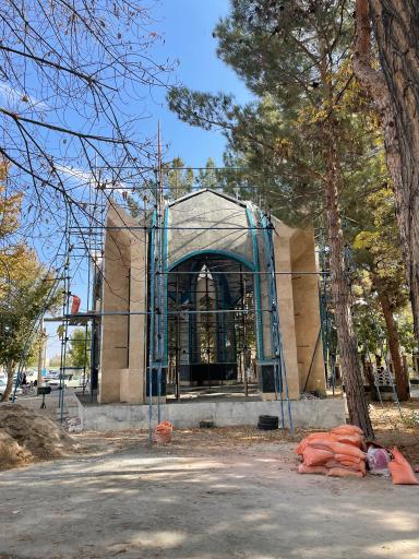 عکس گلزار شهدای گمنام بسطام