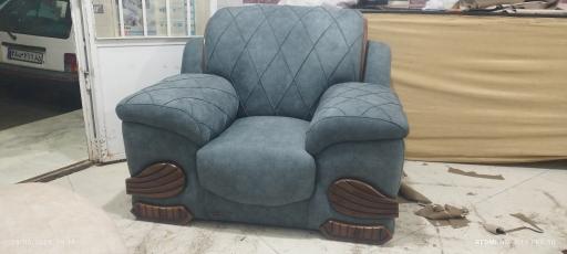 عکس تعمیرات و روکش مبل برادران