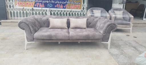 عکس تعمیرات و روکش مبل برادران