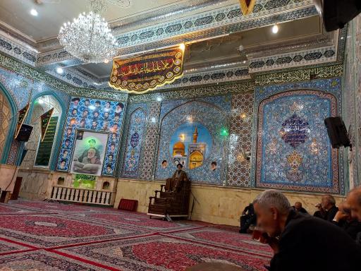 عکس تکیه بزرگ شاه خراسان قم