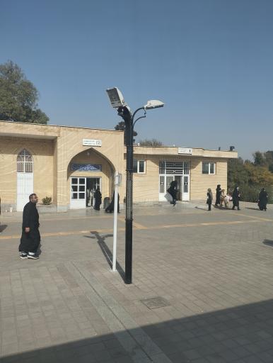 عکس مسجد ایستگاه قطار نیشابور