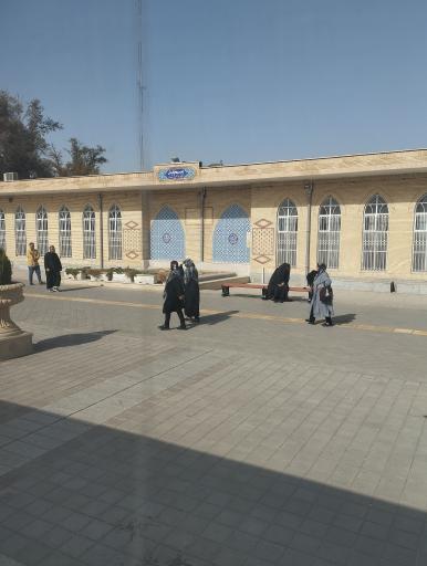 عکس مسجد ایستگاه قطار نیشابور