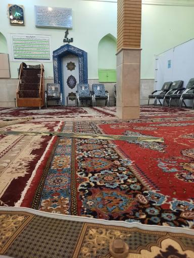 عکس مسجد ایستگاه قطار نیشابور