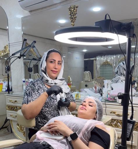 عکس آموزش وخدمات آرایش دائم وریموو تخصصی استاد فرشته حمیدی