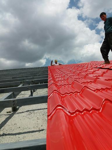 عکس کارگاه تولید شیروانی و آلاچیق