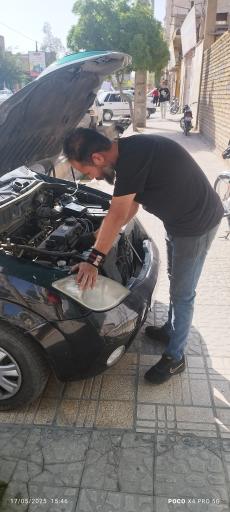 عکس تنظیم موتور علی