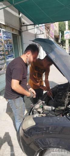 عکس تنظیم موتور علی