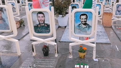 عکس مزار شهید حاج احمد کاظمی