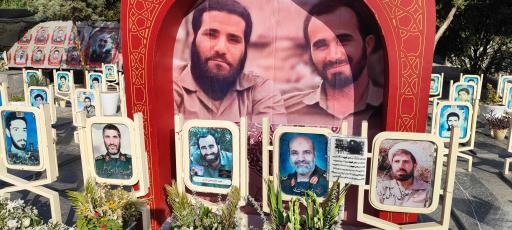 عکس مزار شهید حاج احمد کاظمی