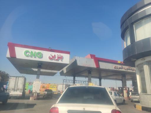 عکس جایگاه دو منظوره بنزین و گاز CNG