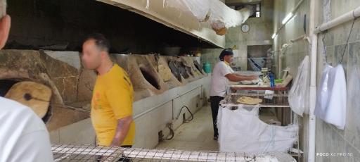 عکس نانوایی تنوری