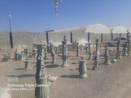 عکس ساخت وسایل وتزئینات وآبنما ویلا