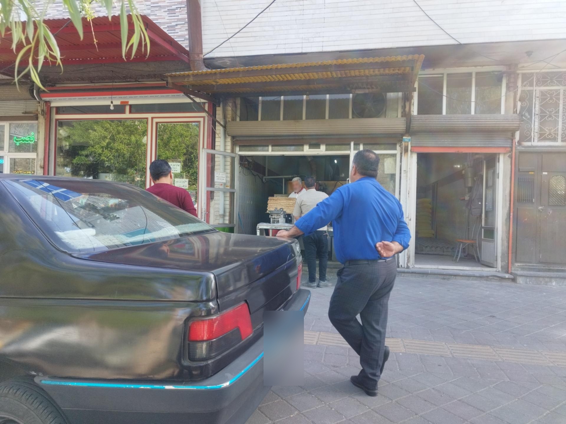 عکس نان ماشینی