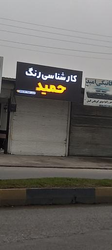 عکس کارشناسی رنگ حمید