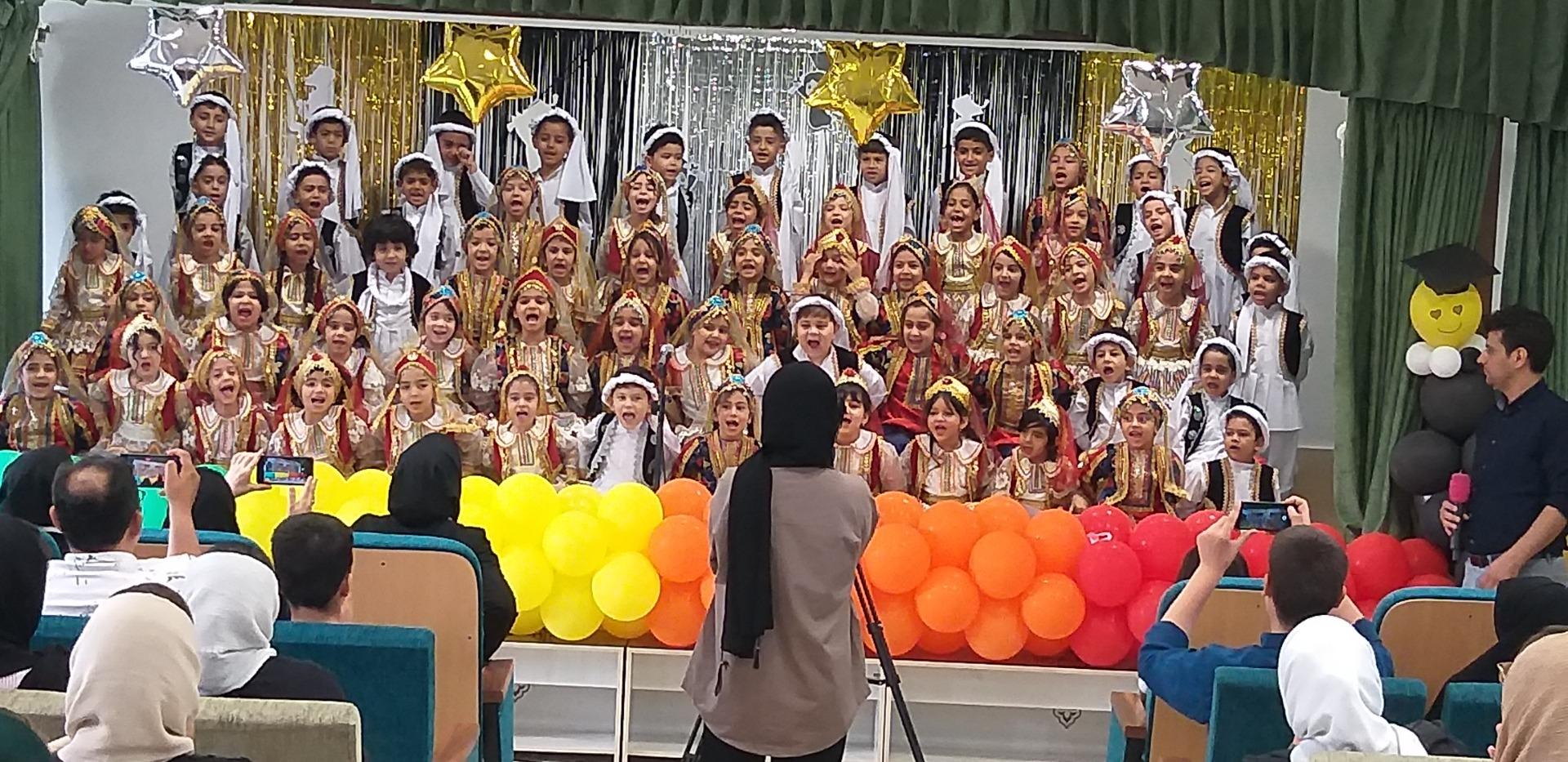 عکس مهدکودک زمستانه