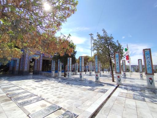 عکس آرامستان بهشت عسکری