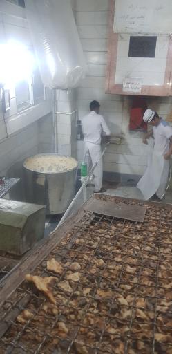 عکس نانوایی سنگک