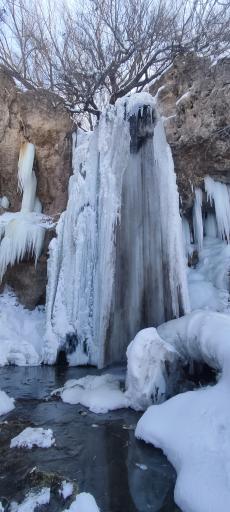 عکس آبشار فصلی چناقچی