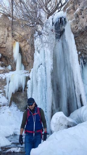 عکس آبشار فصلی چناقچی