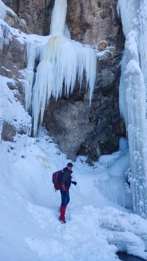 عکس آبشار فصلی چناقچی