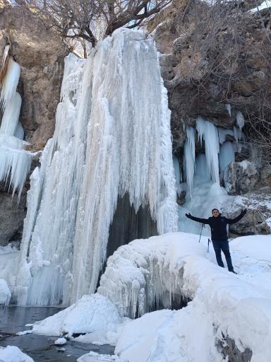 عکس آبشار فصلی چناقچی