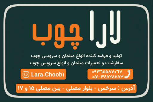 عکس لارا چوب 