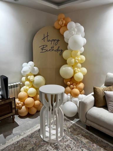 ظرف یکبار مصرف و تم تولد دیسفان لند 