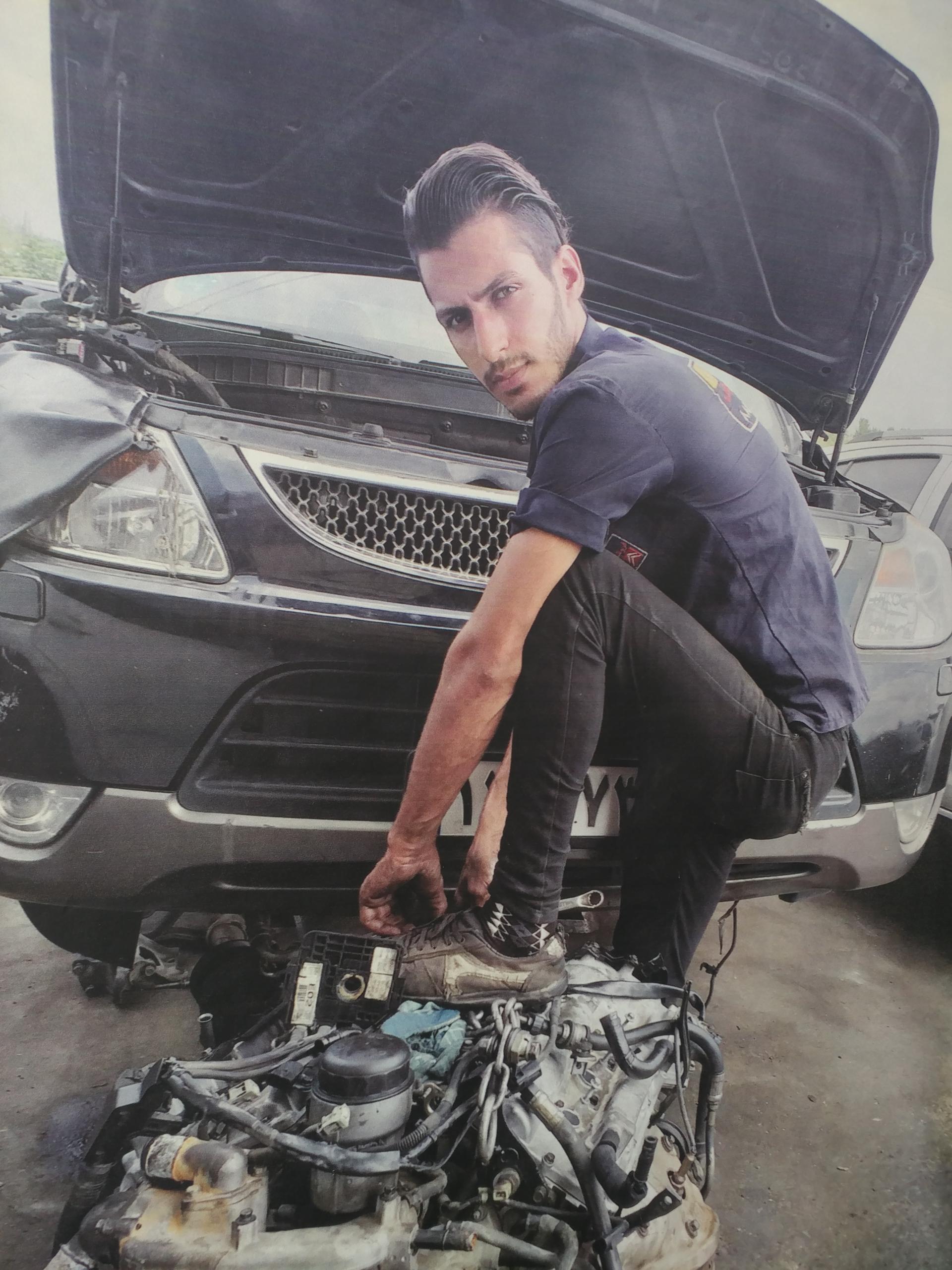 عکس مکانیکی و جلوبندی علی