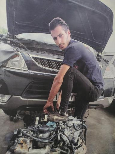 عکس مکانیکی و جلوبندی علی