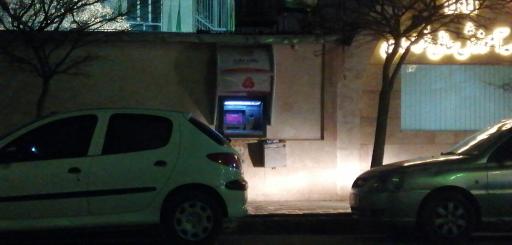 عکس عابر بانک ملت