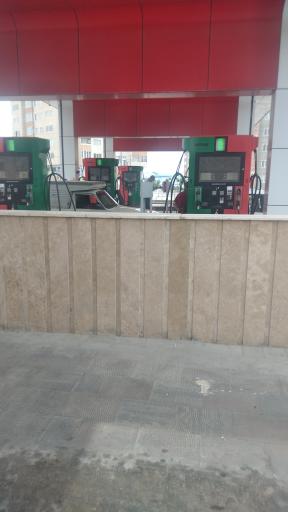 عکس جایگاه دو منظوره گاز و بنزین مرزداران