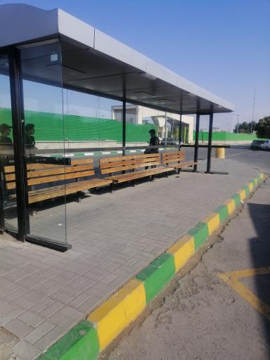 عکس ایستگاه اتوبوس پایانه شهید نوری
