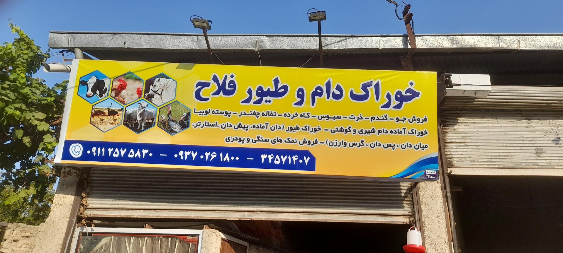 عکس خوراک دام و طیور فلاح