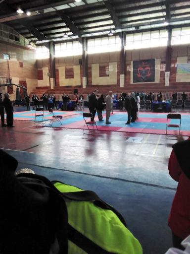 عکس سالن کاراته شهدای مسجد الهادی