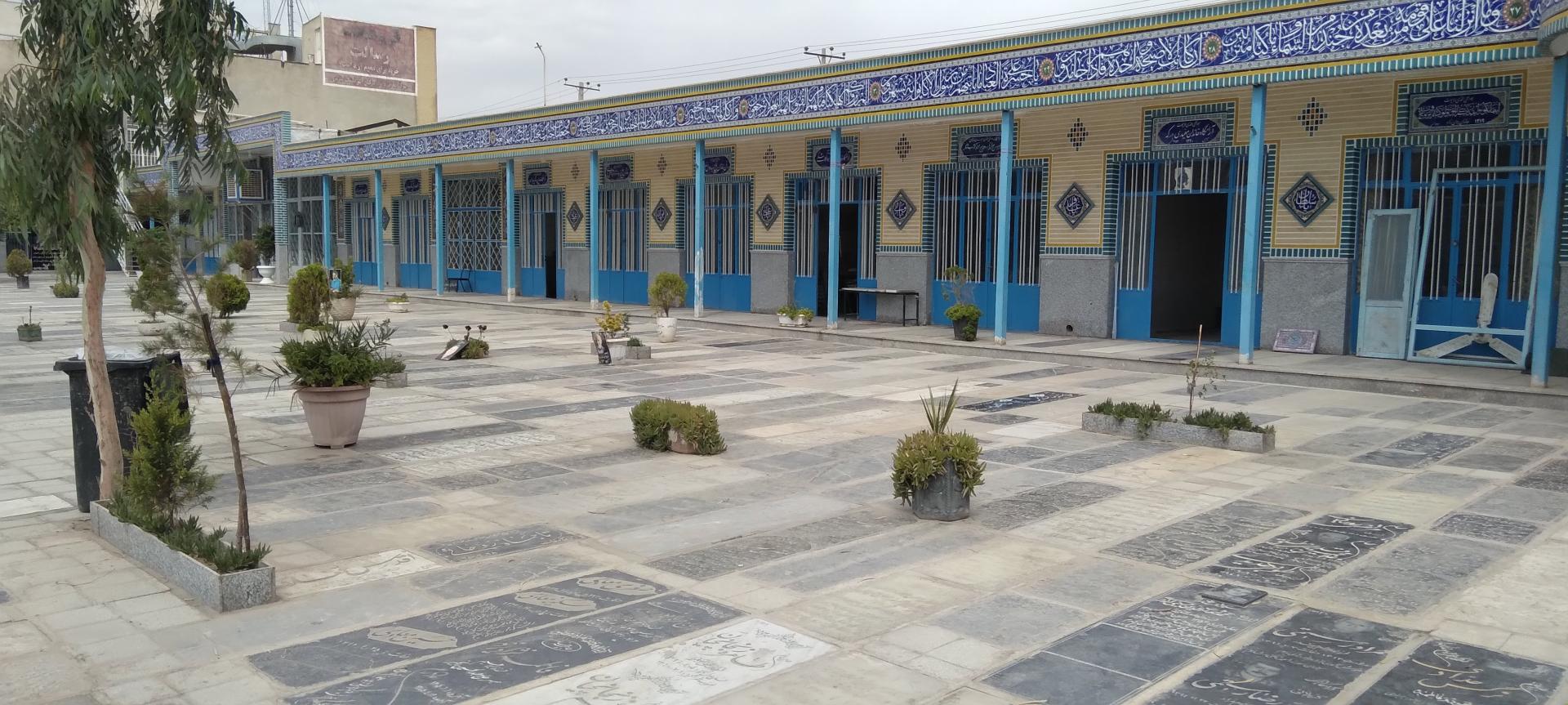 عکس آرامستان باغ بهشت